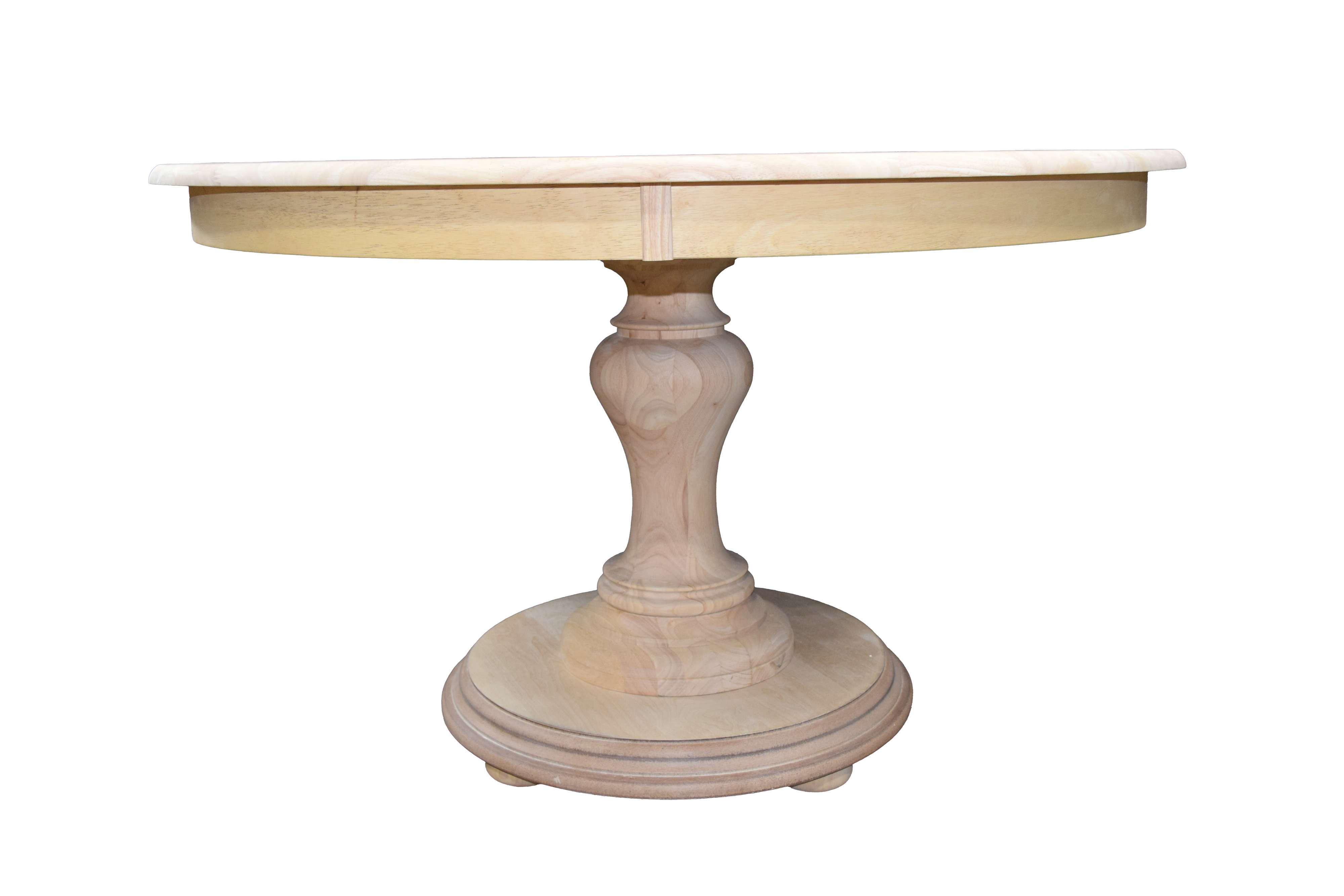 chunky pedestal dining table