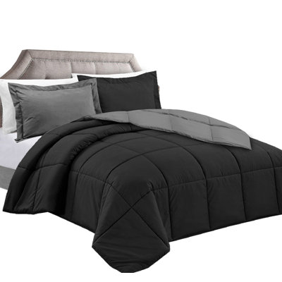 Clara Clark Reversible Comforter Set Reviews Wayfair
