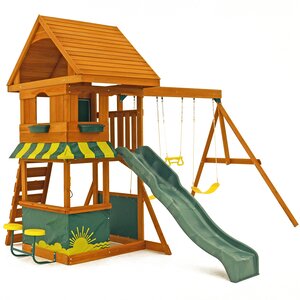 Magnolia Wooden Swing Set