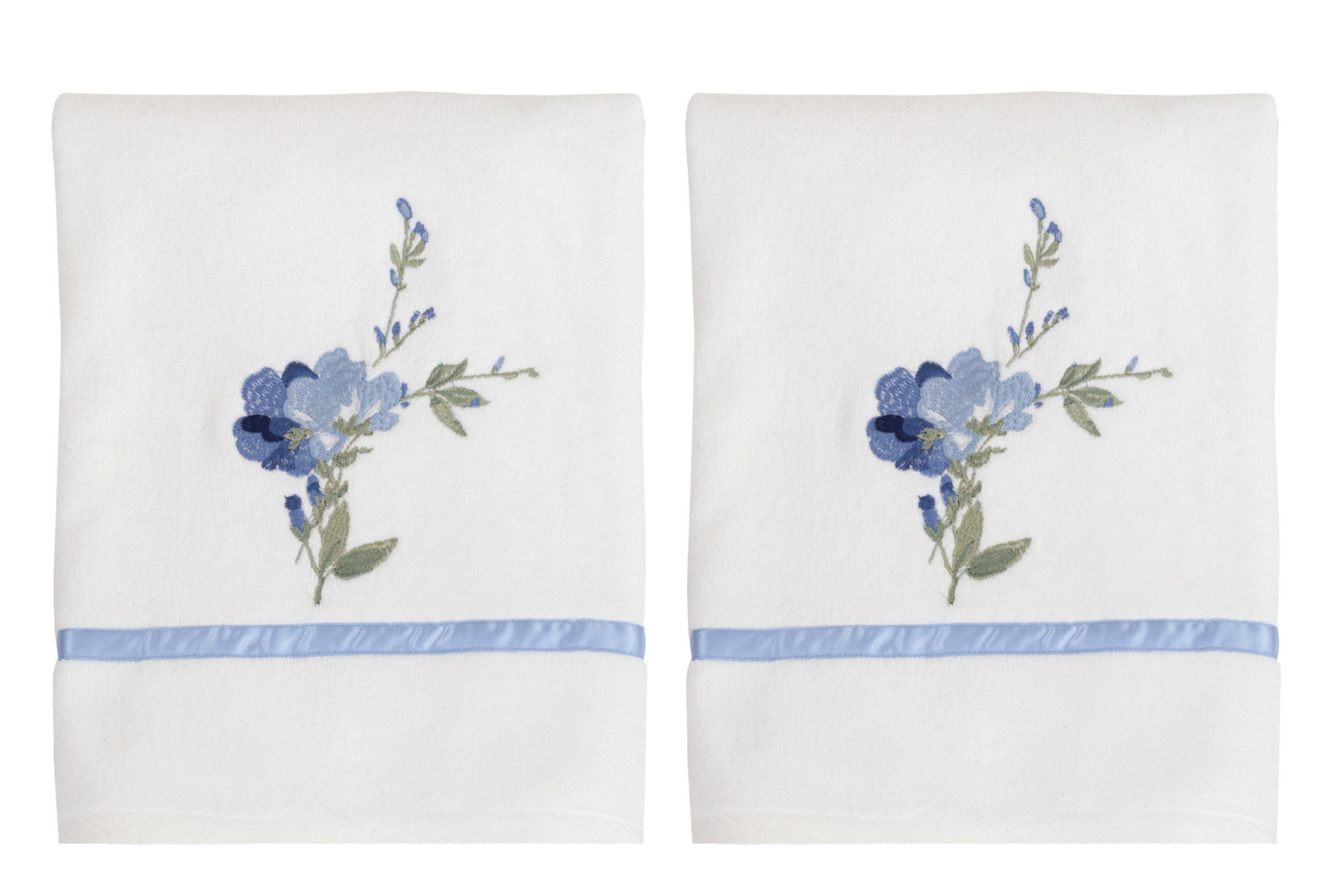 baby blue bath towels