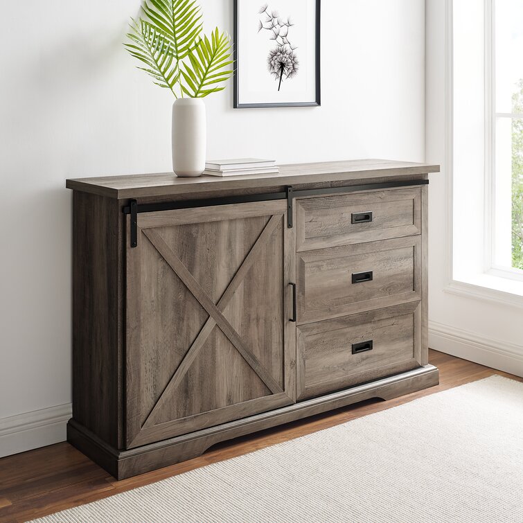 Sand & Stable Ismay 56'' Wide 3 Drawer Sideboard & Reviews - Wayfair Canada