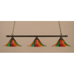 Go to store & view more images Red Barrel Studio Valenzuela 3-Light Pool Table Light