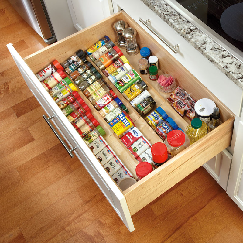 2.38"H x 19.75"D Drawer Organizer