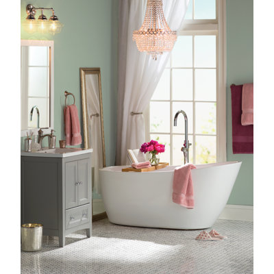 Kingston Brass Concord Single-Handle 1-Hole Freestanding Tub Faucet with Hand Shower