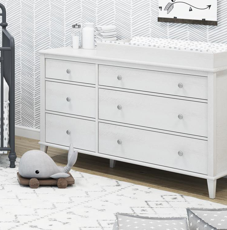 ivory changing table