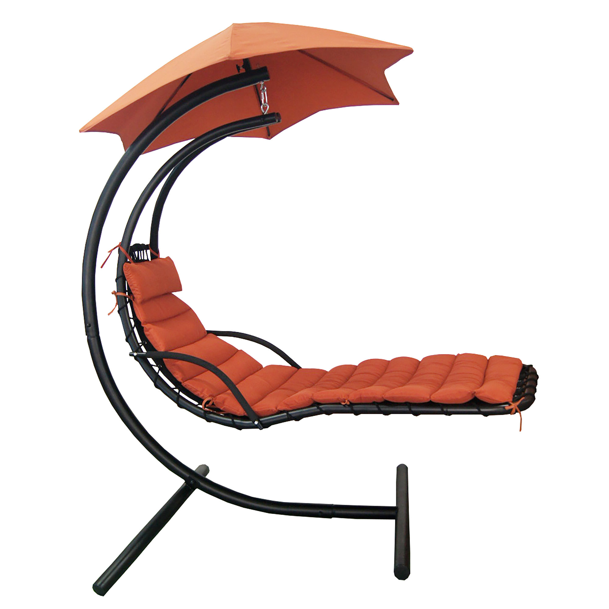 hanging chaise lounger with stand