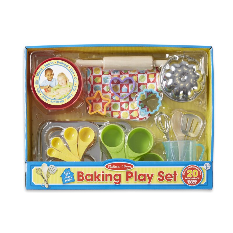 melissa and doug baking play set