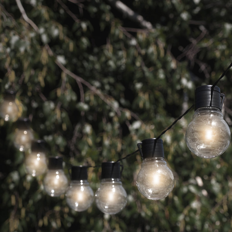 Ebern Designs Cliffcrest 20 Outdoor Led Solar Powered 10 Bulb