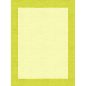 Highlands Hand-Tufted Wool Lime Green/Yellow Indoor Area Rug