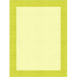 Highlands Hand-Tufted Wool Lime Green/Yellow Indoor Area Rug