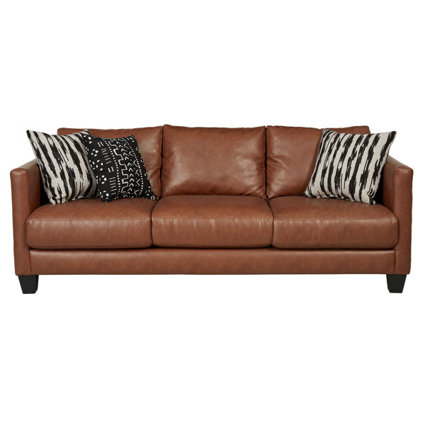 Three Posts Hubbardston 84 Square Arm Sofa Reviews Wayfair