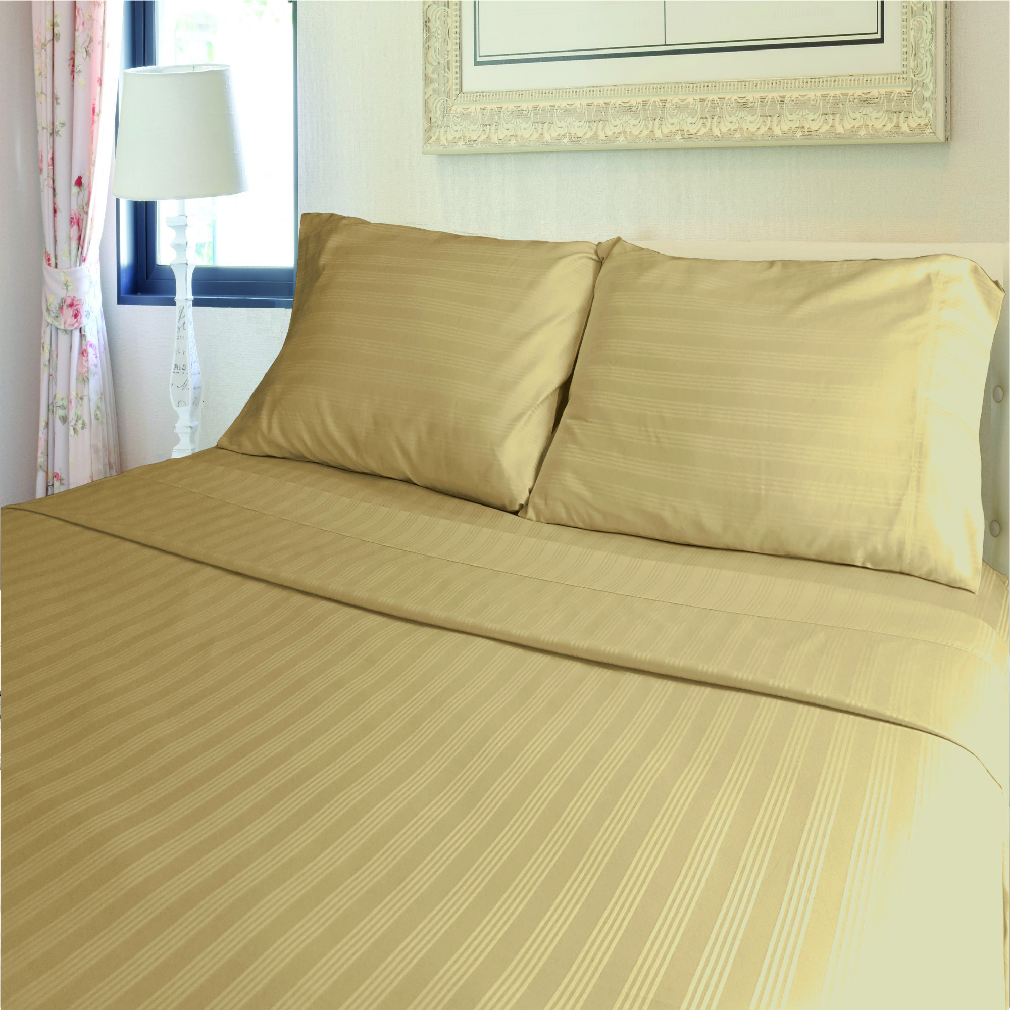 Egyptian Certified Cotton Sateen Sheet 