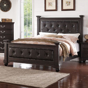 Mulberry Upholstered Platform Bed by A&J Homes Studio