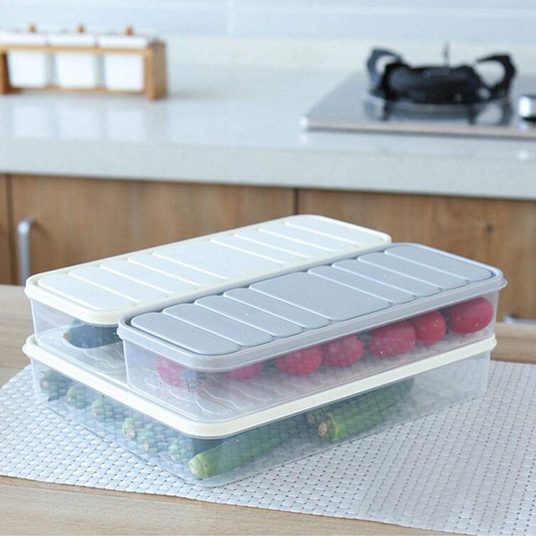 Refrigerator Food Fresh Storage Container with Lid Sealed Crisper Keeping Fresh