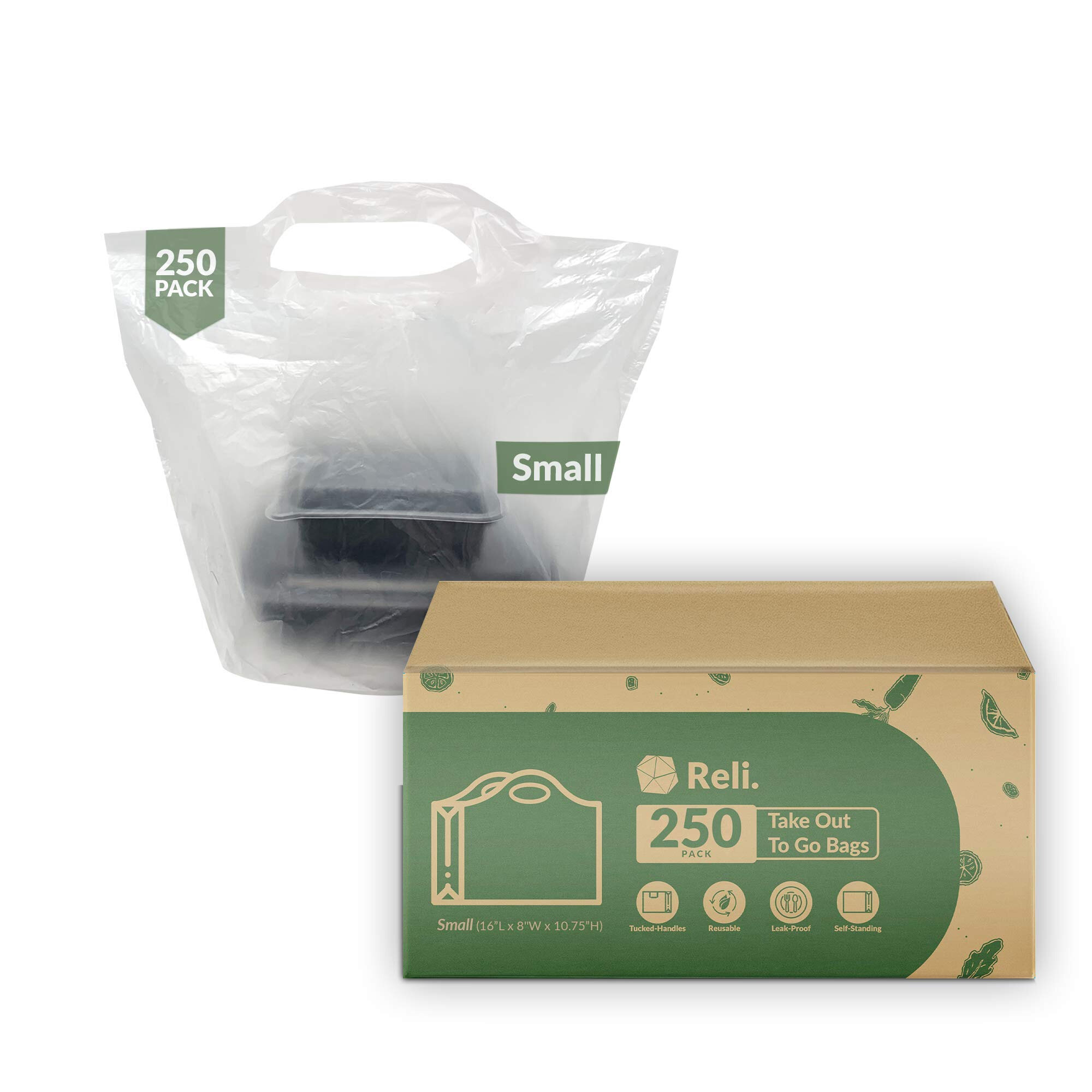 Web-tex Heavy Duty Resealable Poly Bag Set
