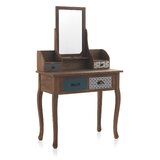 dark wood dressing table