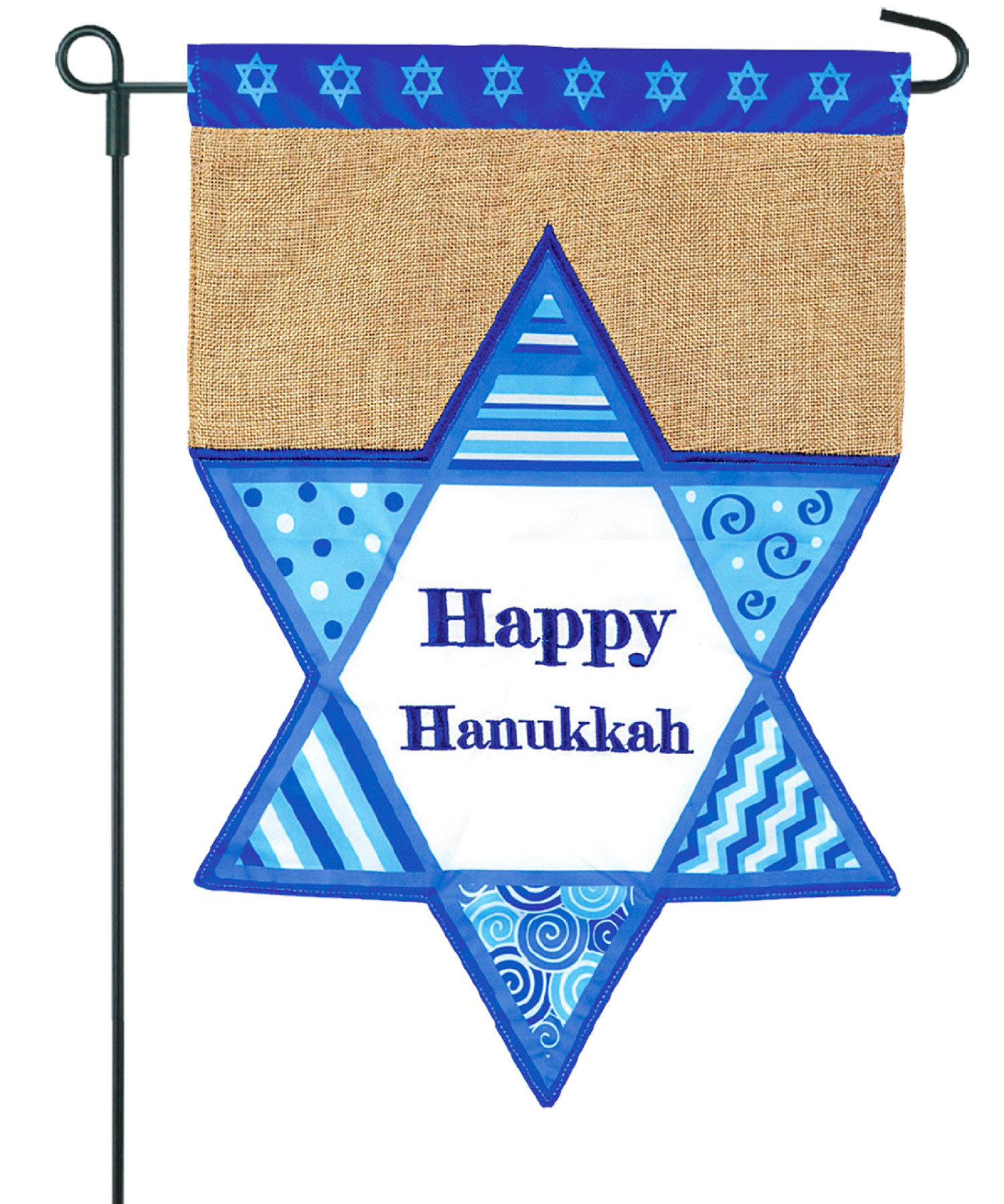 Jec Home Goods Happy Hanukkah 2 Sided Burlap 18 X 13 In Garden Flag Reviews Wayfair