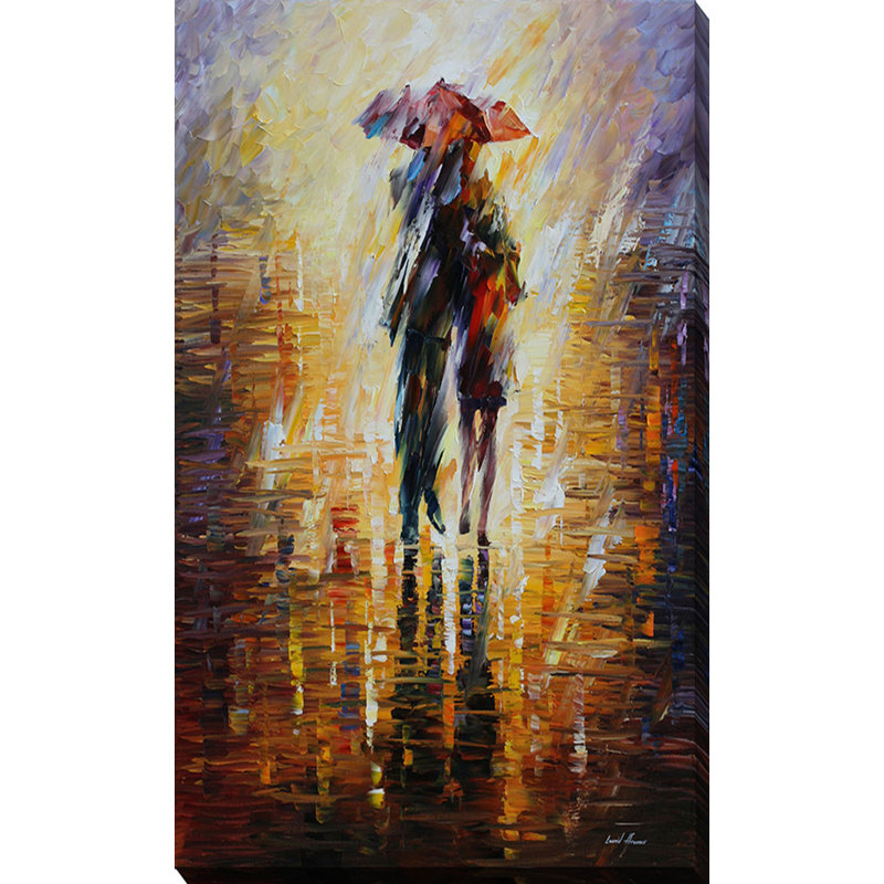 Pictureperfectinternational Together In The Storm By Leonid Afremov Painting Print On Wrapped Canvas Reviews Wayfair I've been waiting for a picture for so long, and it's all in vain. together in the storm by leonid afremov painting print on wrapped canvas