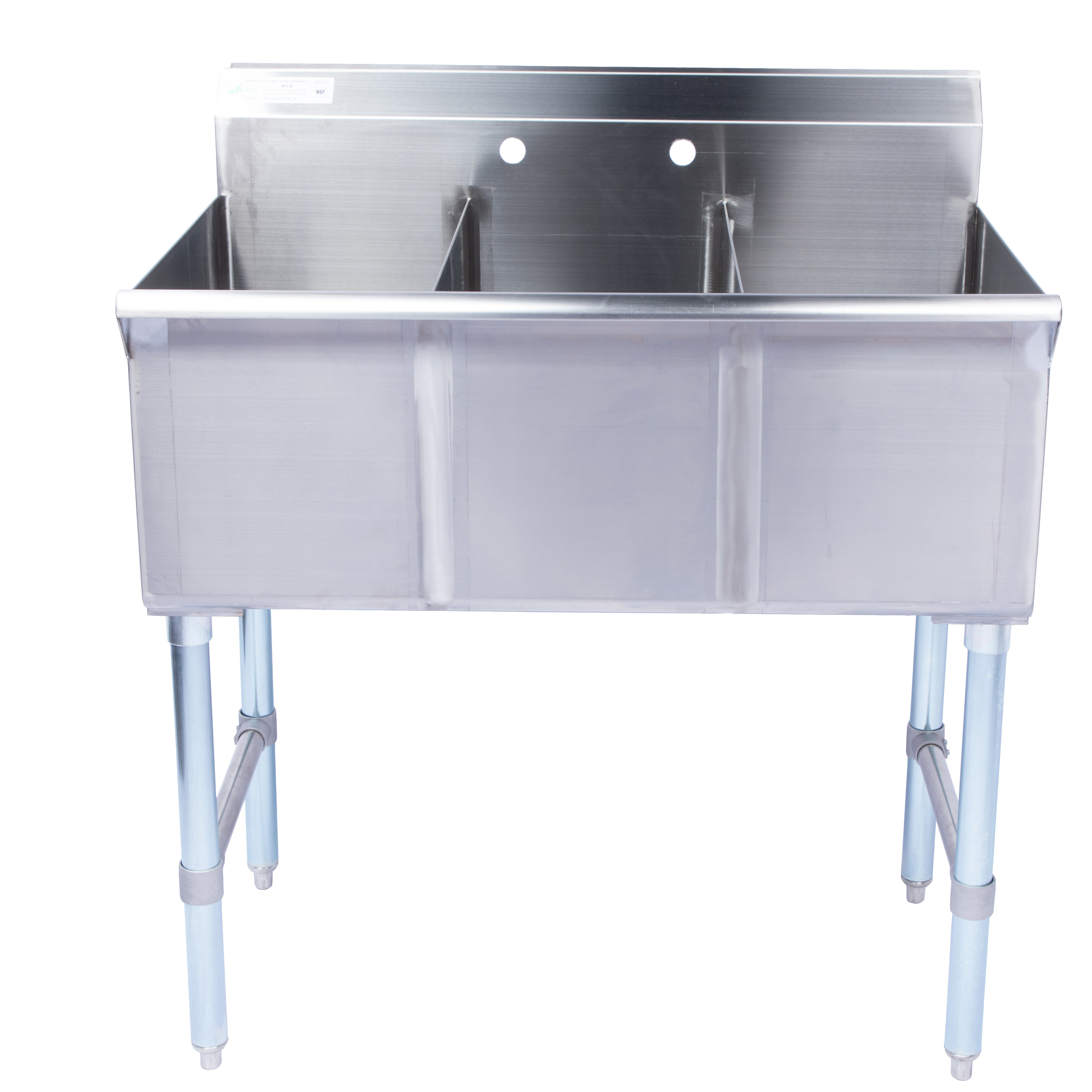 Restaurant Supply Depot 36" L x 18.5" W Free Standing Bar Sink Wayfair