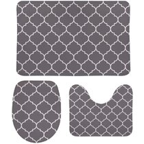 Piece Set Bottom Non Woven Fabric Point Plastic Custom Floor mat Three