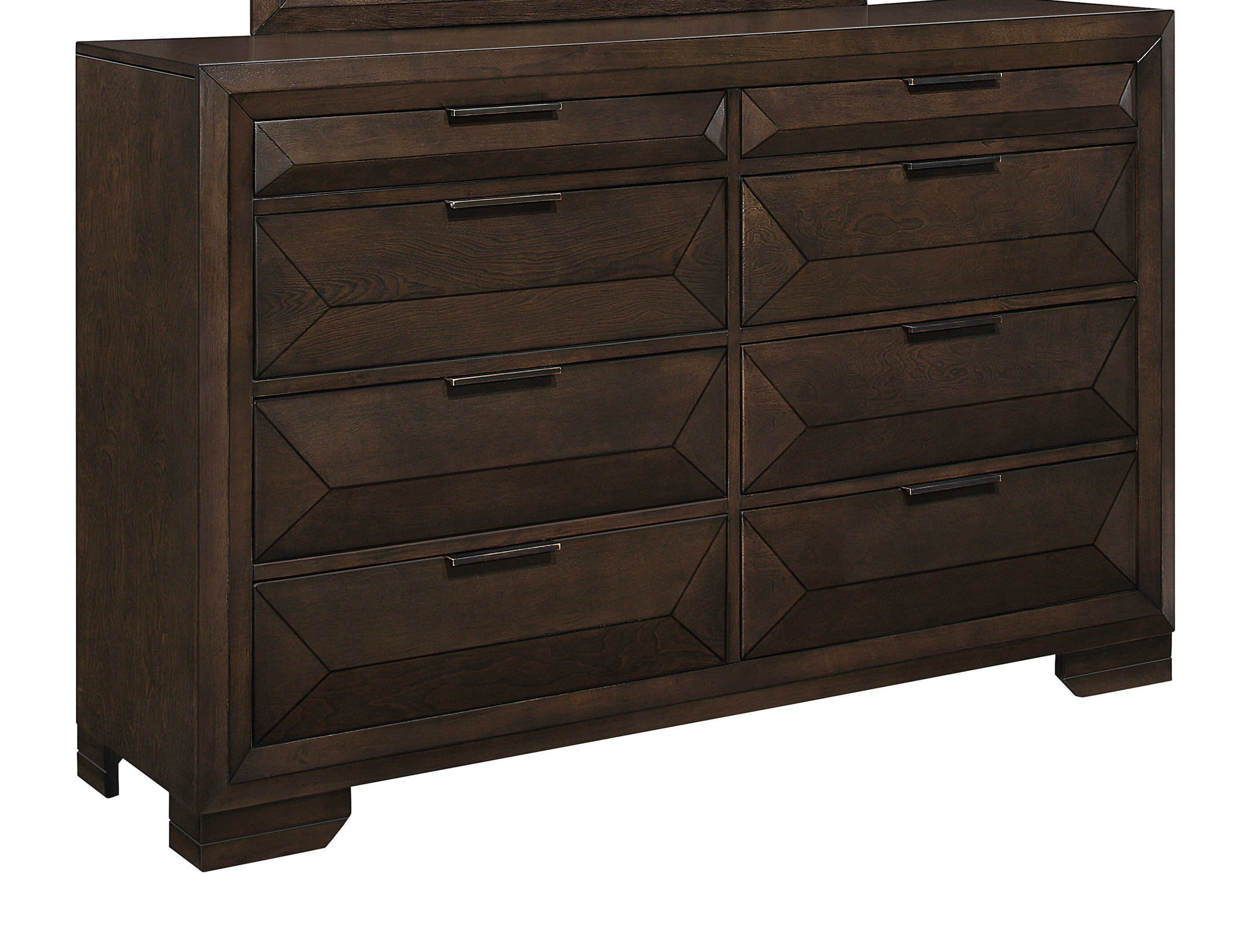 Wrought Studio Pittsfield 8 Drawer Dresser Wayfair