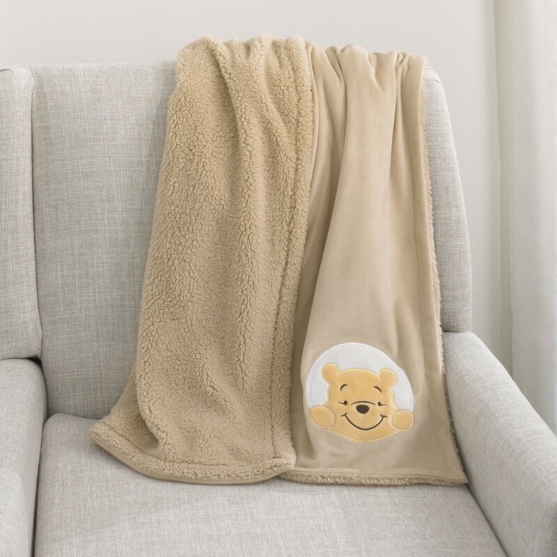winnie the pooh plush blanket