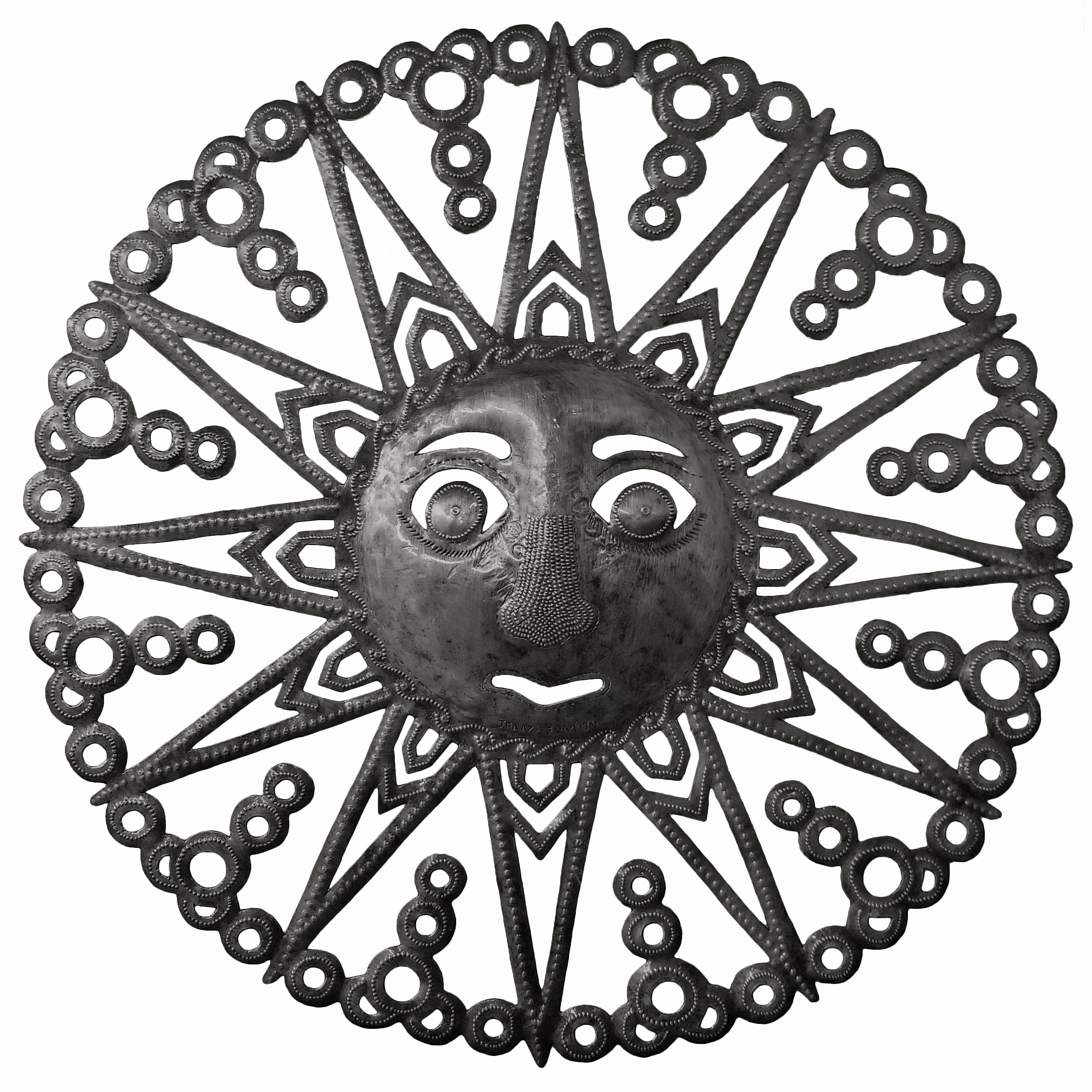 Bungalow Rose Circle Sun Wall Décor Wayfair