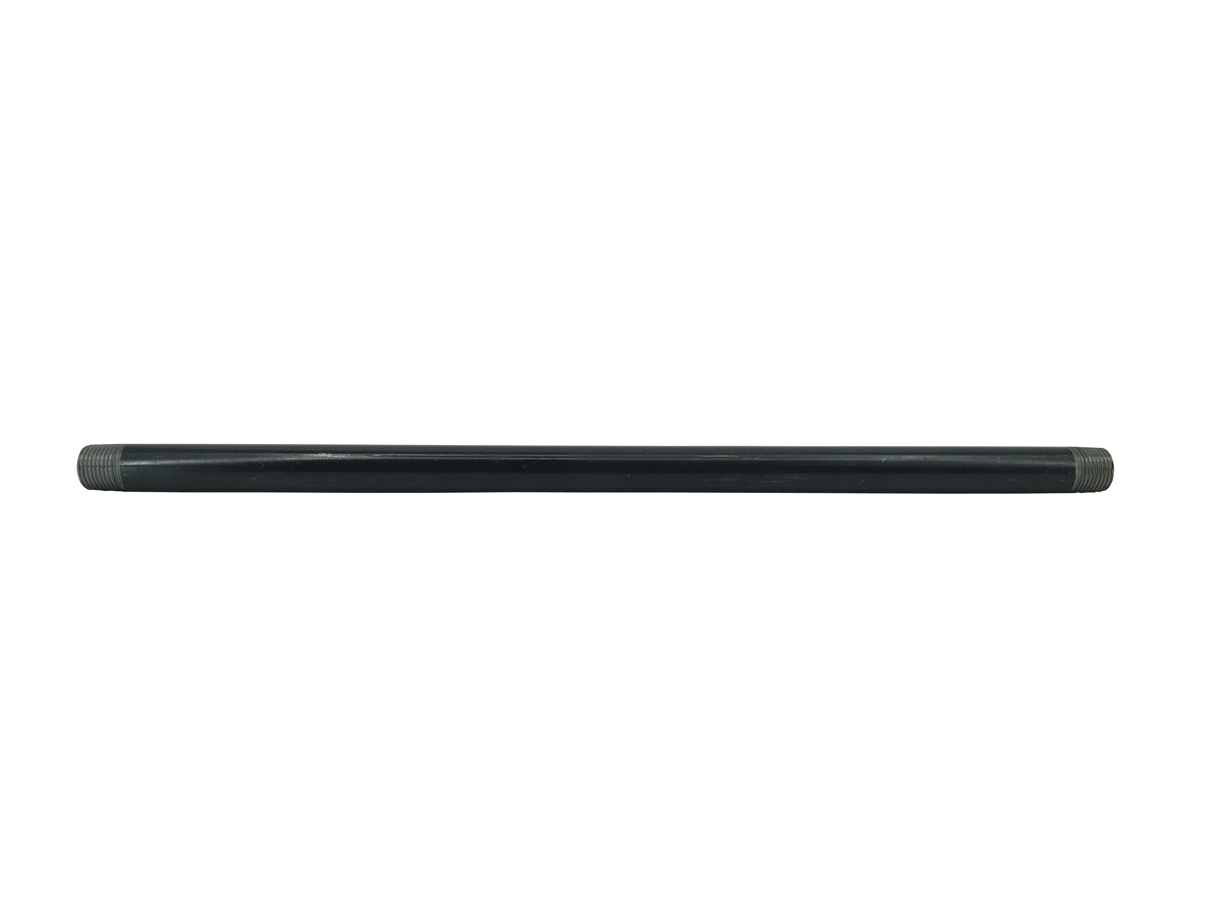 1/2" BLACK STEEL 10" LONG NIPPLE fitting pipe npt 1/2 x 10 malleable iron 