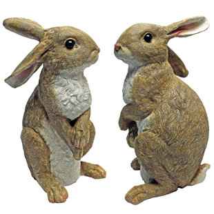 Garden Rabbit Statues Wayfair