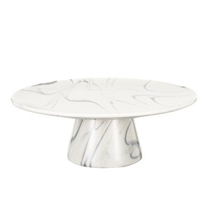 Marbled Ceramic Cake Stand