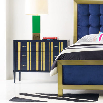 Parker 3 Drawer Bachelors Chest Cynthia Rowley