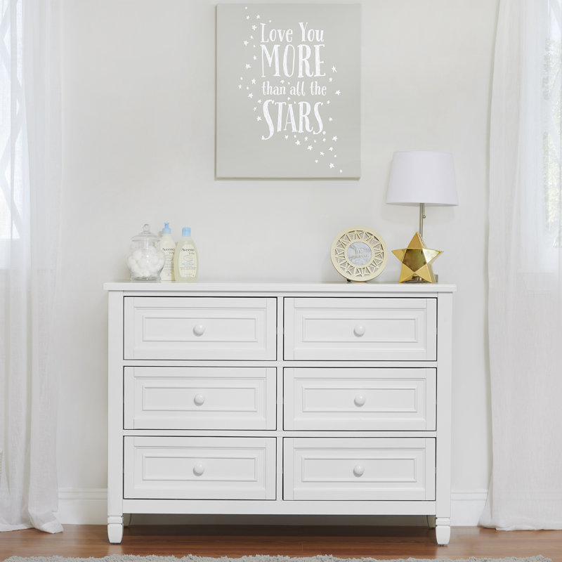 wayfair white dresser nursery