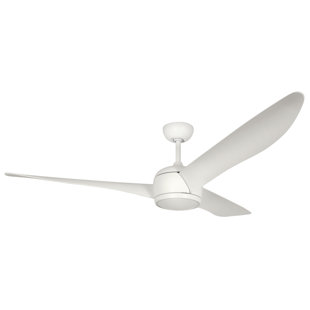Modern Contemporary Ceiling Fans Allmodern 56 Cathcart 3 Blade Ceiling Fan With Remote