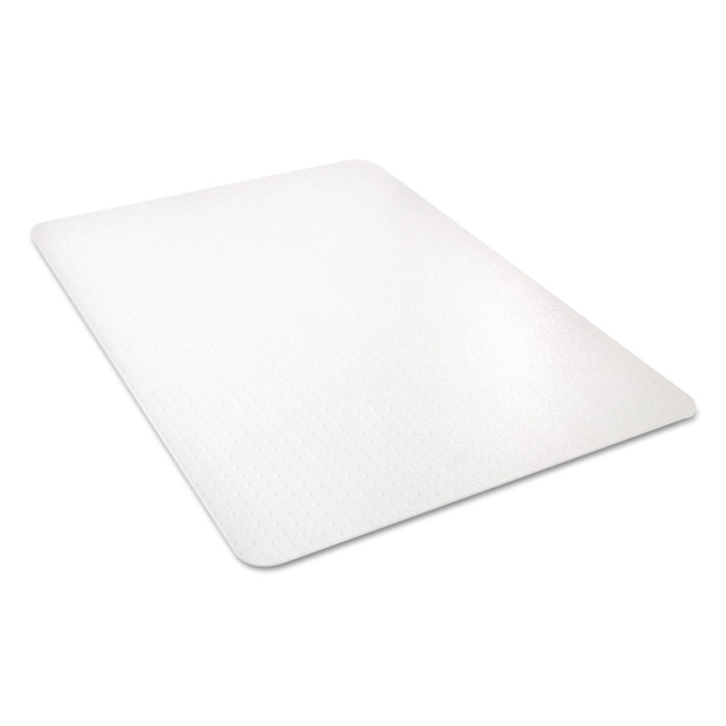 Deflecto Polycarbonate Medium Pile Carpet Straight Edge Chair Mat Reviews Wayfair