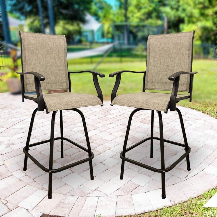 high stool patio set