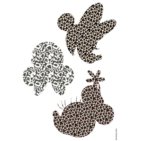 Mickey Mouse & Friends Wandtattoo Minnie Art | Wayfair.de