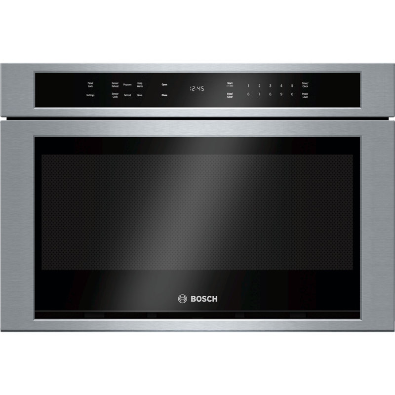 Bosch 800 Series 22 1 2 Cu Ft Drawer Microwave With Sensor Cooking Reviews Wayfair