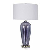 tall purple lamp