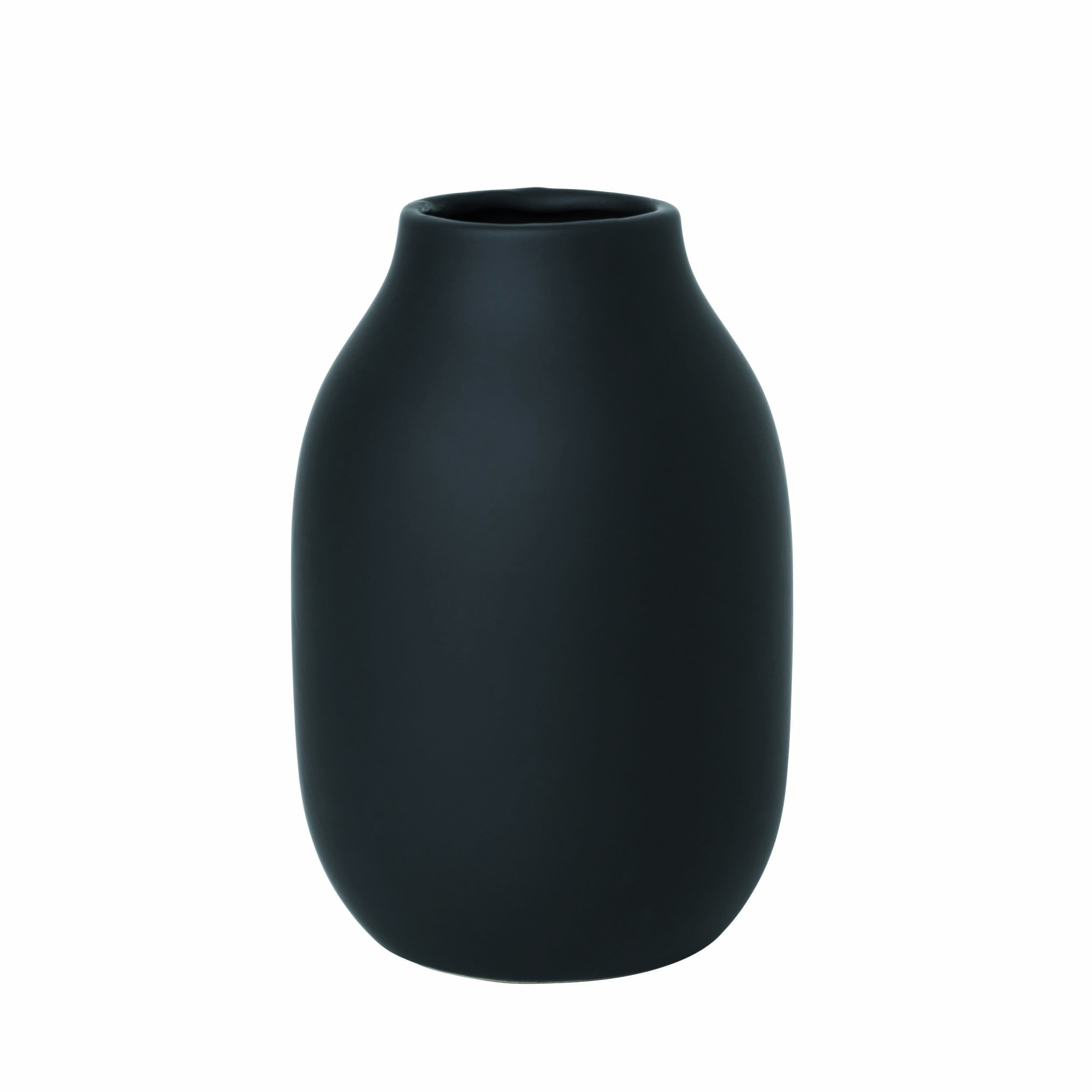 Acrylic Handtied Vase Black 8 InchesTall 