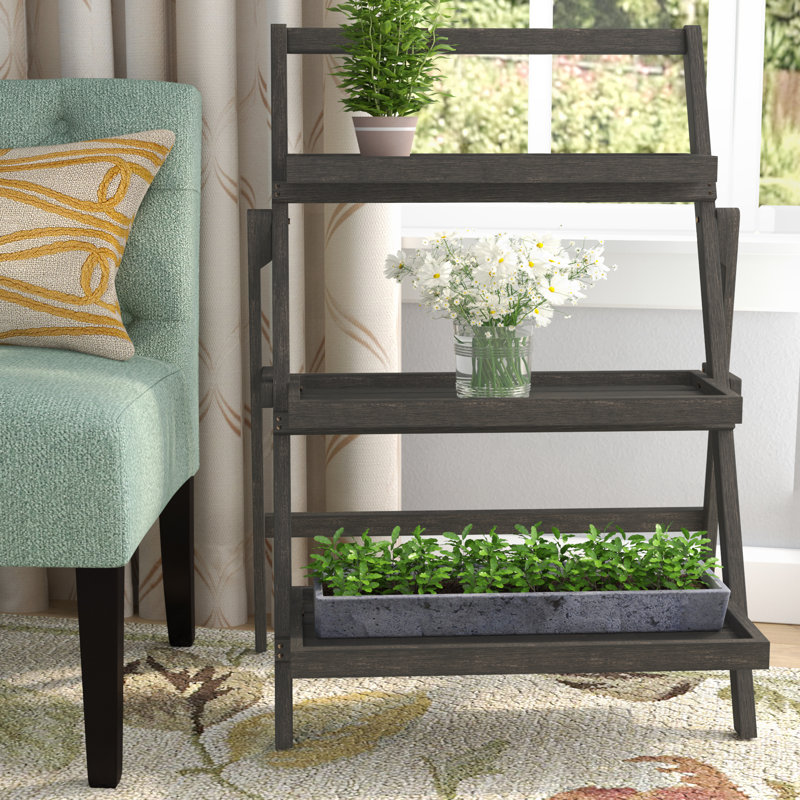 Charlton Home Fenimore Indoor MultiTiered Plant Stand