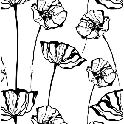 luxury olivia poppy wallpaper perigold