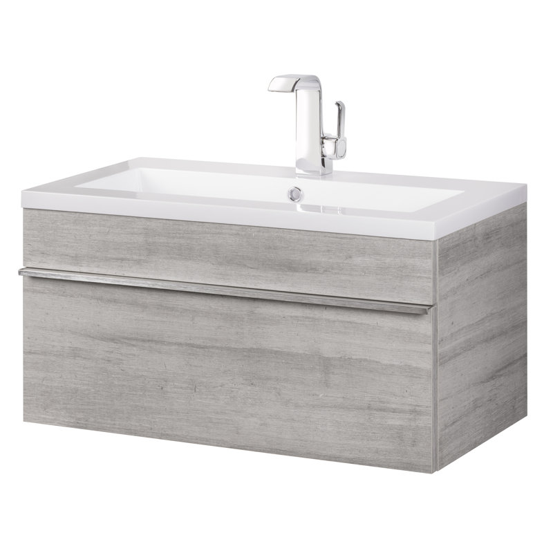Cutler Kitchen Bath Trough 30 Wall Mounted Single Bathroom