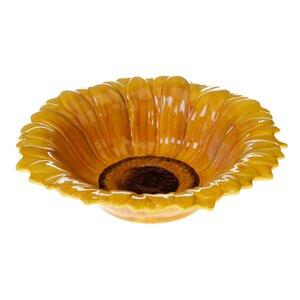 Lynchburg 3-D Sunflower Serving Bowl