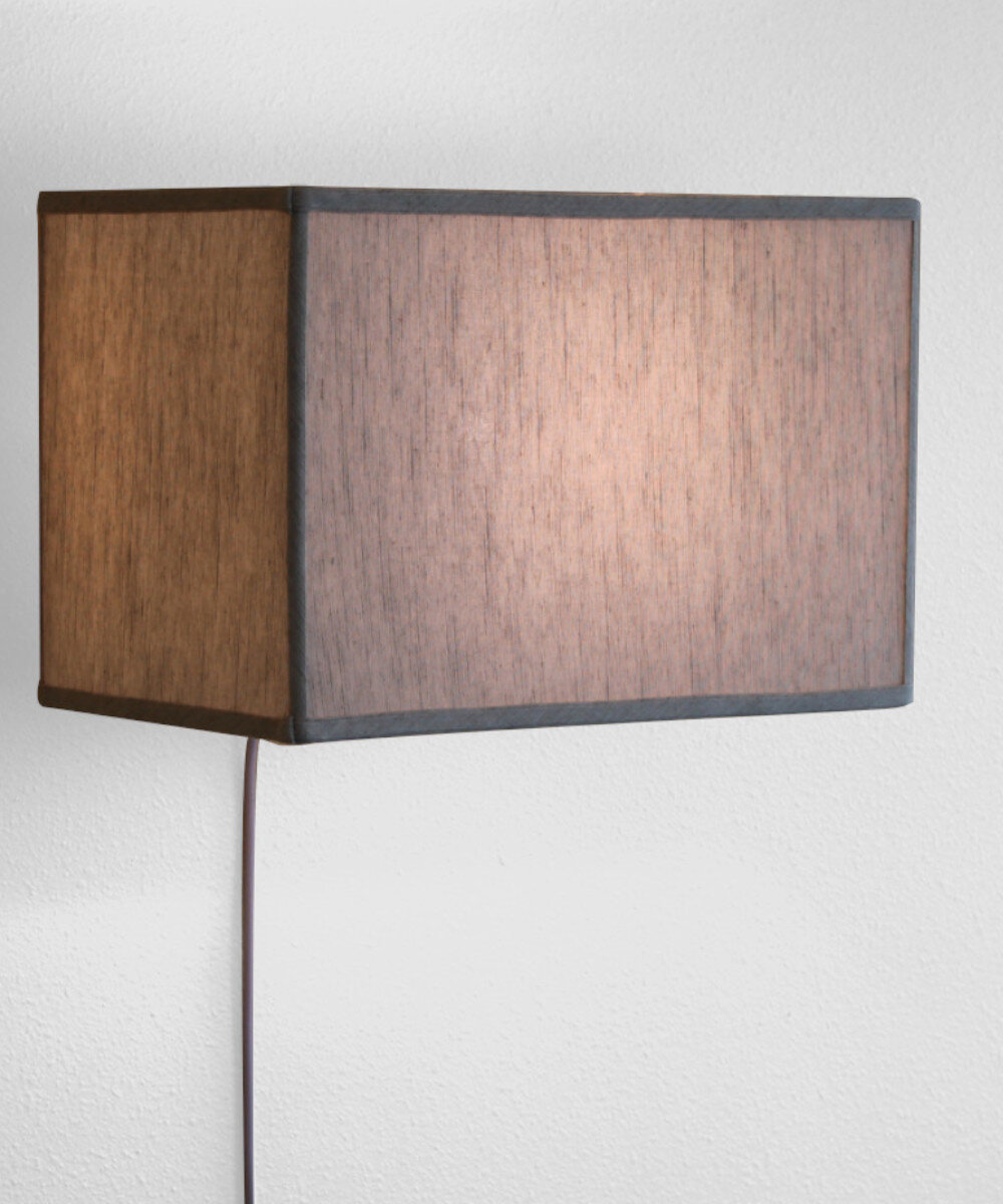 rectangular sconce shade