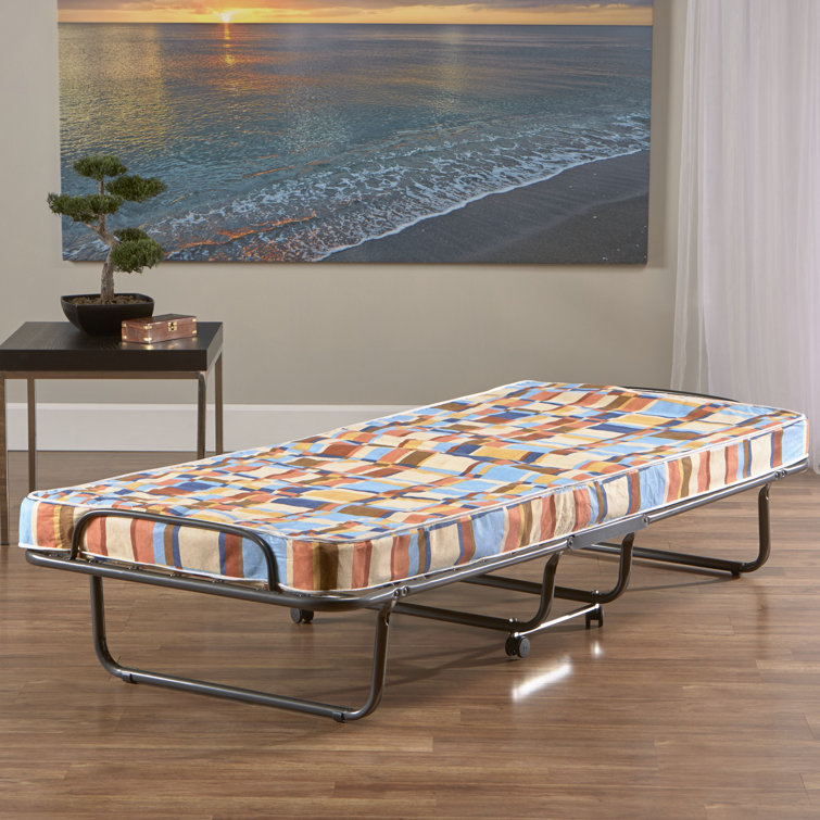 Alwyn Home Nyx Twin 15'' Folding Bed with Mattress Included & Reviews