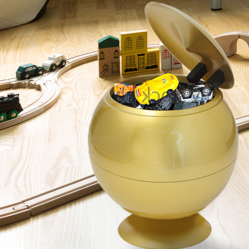 itouchless Round Motion Sensor Toy Box | Wayfair