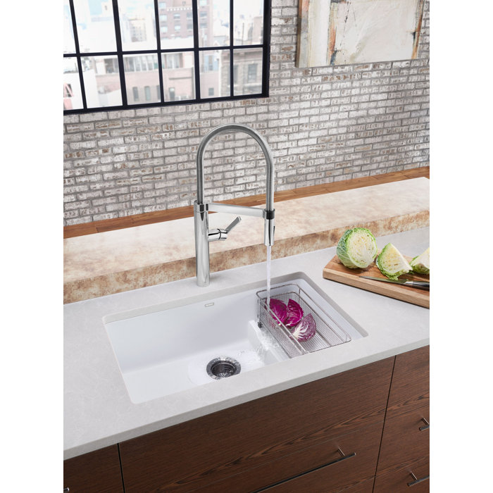 Precis Cascade 29 L X 18 W Undermount Kitchen Sink With Colander