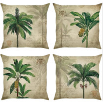 tree throw pillow