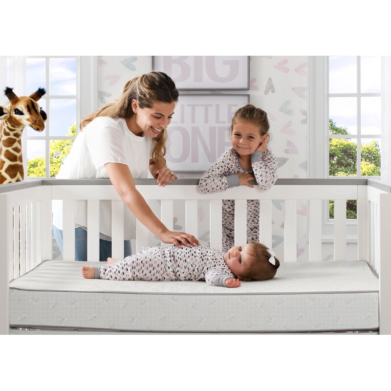 crib and toddler bed
