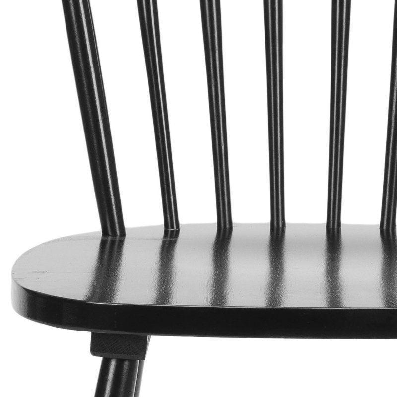 Three Posts Spindle Solid Wood Windsor Back Side Chair Reviews